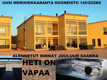 VILLA RANTAHELMI B1 ulkoporealtaalla