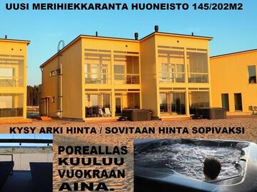 VILLA RANTAHELMI B1 ulkoporealtaalla