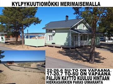 MERITÄHTI 34        PALJU Hiekkarannalla