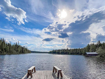 RUKA Skilodge Ihtinki - JÄRVEN RANNALLA