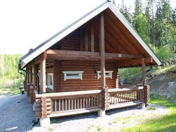 Kahden makuuhuoneen mökki (8-10 aikuista) - Sauna