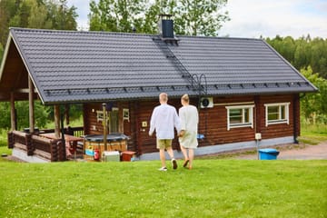 Kahden makuuhuoneen mökki (11-13 aikuista) - Sauna