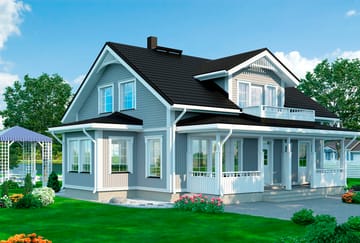 Tyylikäs talo lentokentän lähellä